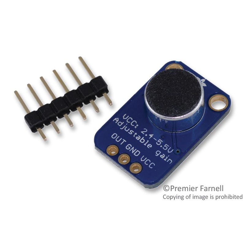 ADAFRUIT 1063 Accessory Type:Electret Microphone