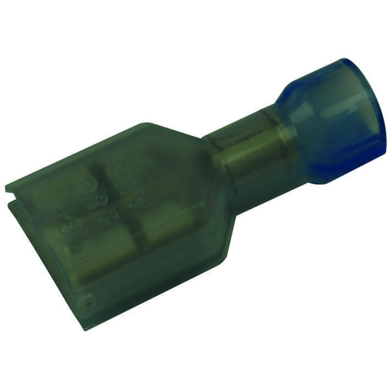 AMP – TE CONNECTIVITY 3-520406-2 TERMINAL, FEMALE DISCONNECT, 6.35MM BLUE