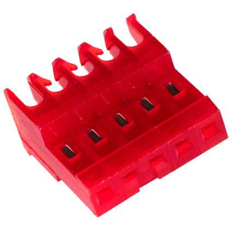 AMP – TE CONNECTIVITY 3-640620-5 WIRE-BOARD CONNECTOR RECEPTACLE, 5 POSITION, 2.54MM