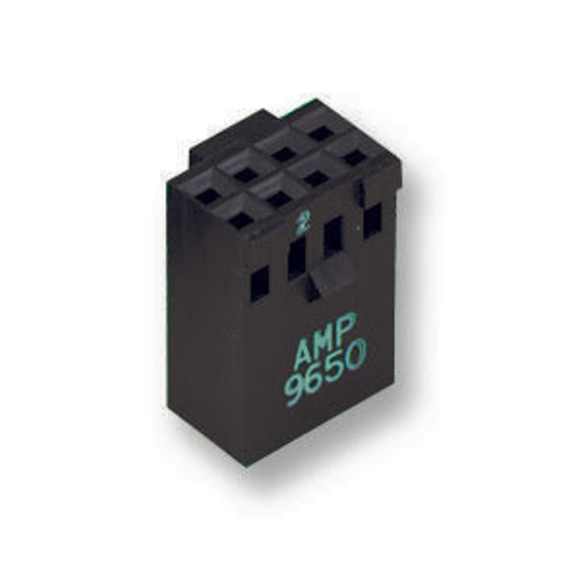 AMP – TE CONNECTIVITY 87631-6 Wire-To-Board Connector, 2.54 mm, 10 Contacts, Receptacle, AMPMODU Mod IV Series, Crimp, 2 Rows