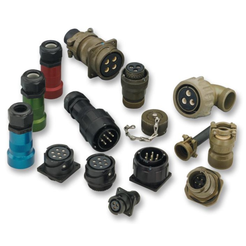 Amphenol Industrial ACC05A18-13S-003-LC ACC05A18-13S-003-LC Circular Connector AC Straight Plug 4 Contacts Crimp Socket – Not Supplied Threaded