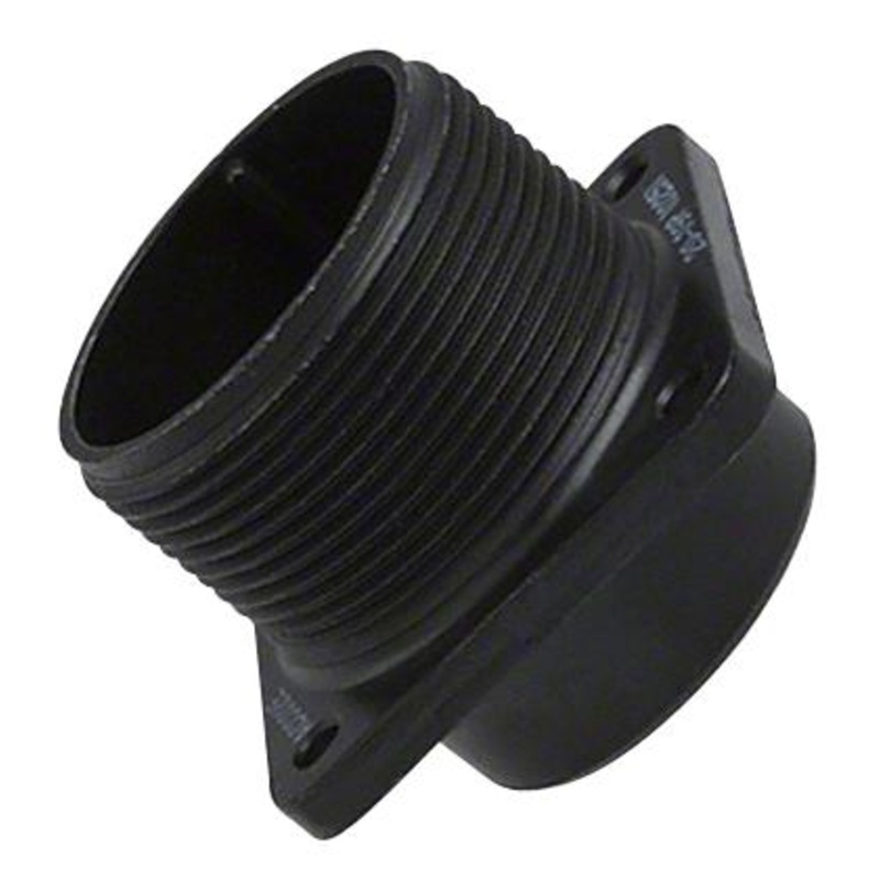 Amphenol Industrial ACS02A14S-2S-553 ACS02A14S-2S-553 Circular Connector AC Box Mount Receptacle 4 Contacts Solder Socket Threaded 14S-2