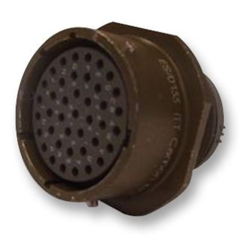 ITT Cannon KPT02E8-4SEX KPT02E8-4SEX Circular Connector KPT Box Mount Receptacle 4 Contacts PCB Socket Bayonet 8-4