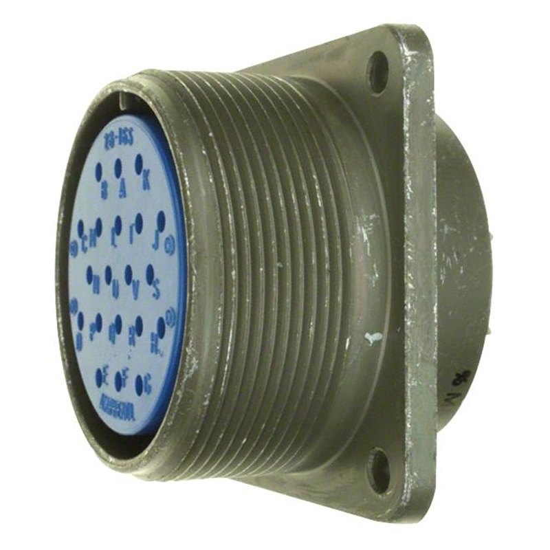 Amphenol Industrial AIT0-18-11PS AIT0-18-11PS Circular Connector AIT Series Wall Mount Receptacle 5 Contacts Solder Pin Threaded 18-11