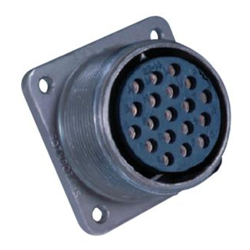 Amphenol Industrial CS3102A14S-7P-472 CS3102A14S-7P-472 Circular Connector CS Box Mount Receptacle 3 Contacts Solder Pin – Not Supplied