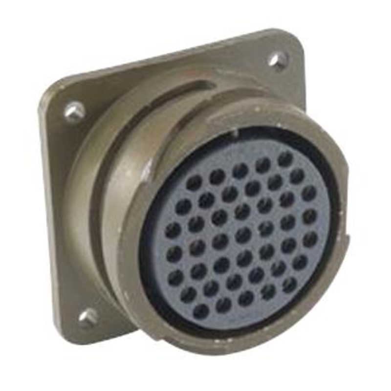 ITT Cannon CA3102R16S-1P CA3102R16S-1P Circular Connector CA Box Mount Receptacle 7 Contacts Solder Pin Threaded 16S-1