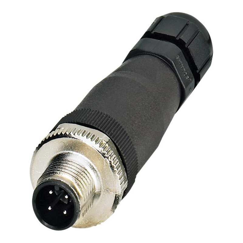 PHOENIX CONTACT 1556870 Sensor Connector, SKINTOP, IP67, SKINTOP Series, M12, Male, 4 Positions, Screw Pin GTIN UPC EAN: 4046356184359 SACC-M12MS-4CON-PG 7-M SKIN