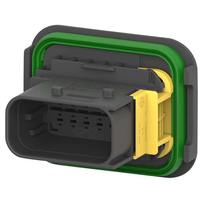 TE Connectivity 1-1564520-1 1-1564520-1 Automotive Connector Housing Hdscs Plug 12 Ways AMP Series Pin Contacts
