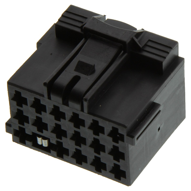AMP – TE Connectivity 1718091-1 Automotive Connector Housing MCP 2.8 Series Receptacle 17 Ways