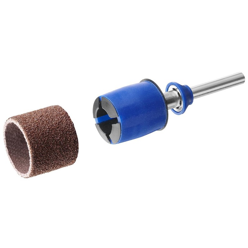 Dremel SC407 SC407 Mechanical Tool Kit EZ Speedclic Sanding Mandrel 13 mm 60/120 Grit Bands