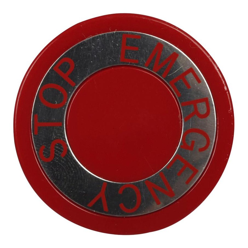 Eaton Cutler Hammer 10250TB63 NON-ILLUM Pushbutton SW CAP RED 40MM