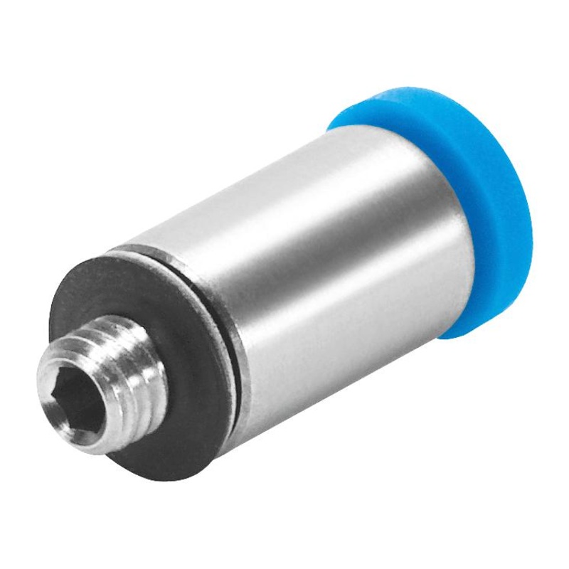 Festo QSM-M7-6-I-R Pneumatic Fitting Push-In M7 14 bar 6 mm Brass QSM