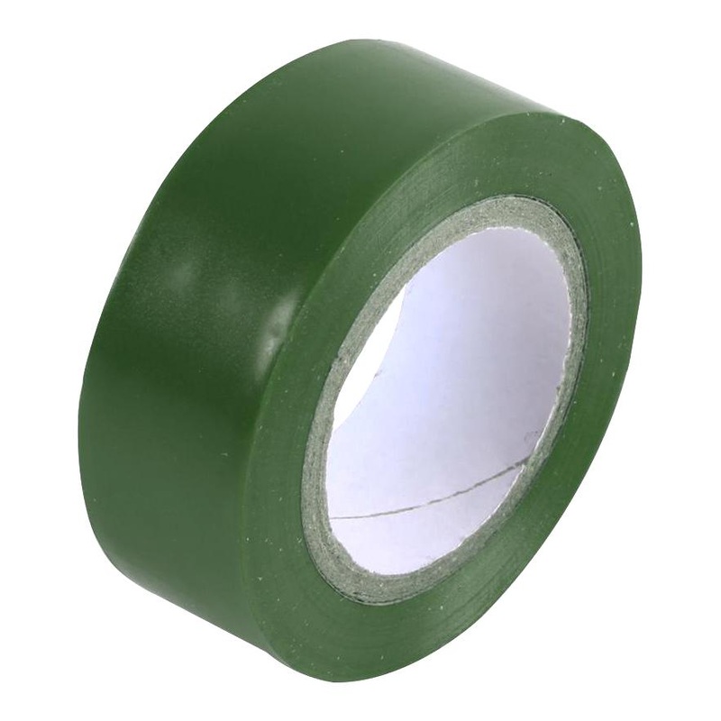 Multicomp PRO MP002144 Electrical Insulation Tape PVC (Polyvinyl Chloride) Green 19 mm x 8 m