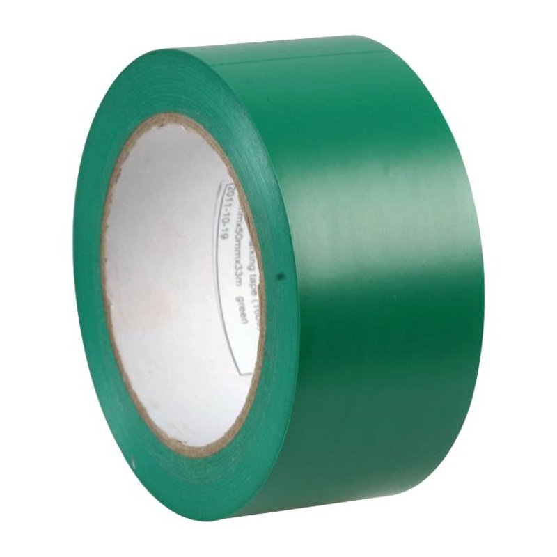 Multicomp PRO MP002153 Electrical Insulation Tape PVC (Polyvinyl Chloride) Green 50 mm x 33 m
