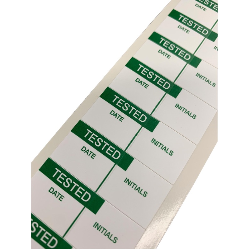 Multicomp PRO MP003342 MP003342 Label Self Adhesive 15 mm 38 Vinyl Cloth Tested (Date Initials)