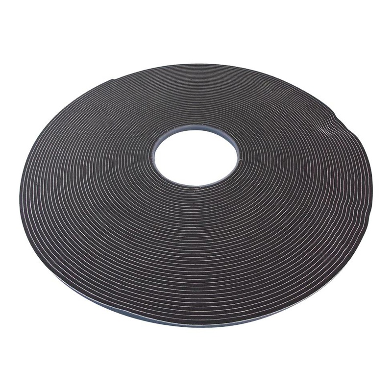 Multicomp PRO MP005132 Foam Tape Single Sided PVC (Polyvinyl Chloride) Black Grey 20 mm x 7.5 m