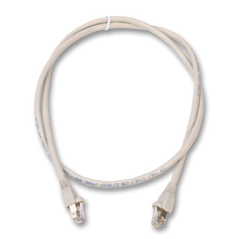 Videk 1962-0.3 Ethernet Cable Cat5e 300 mm 11.8  RJ45 Plug to Beige