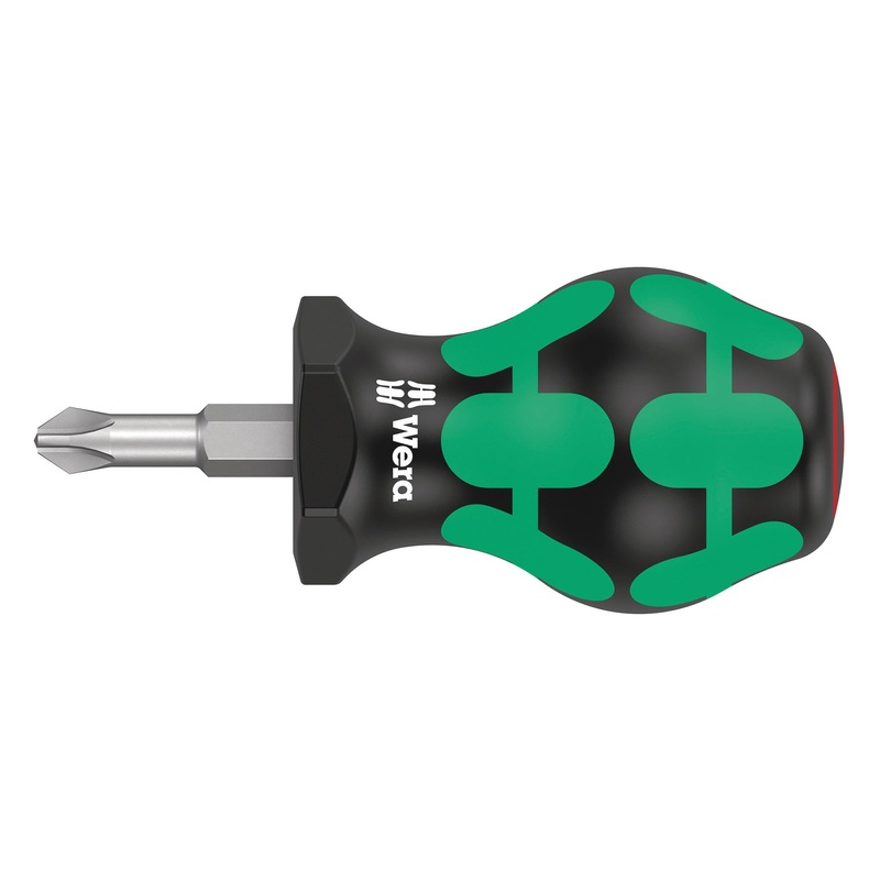 Wera 350 STUBBY PH 2 X 25 MM 350 Stubby MM Phillips Screwdriver PH2 79MM