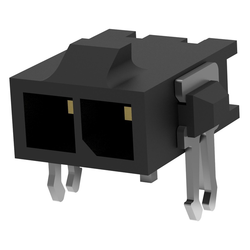 AMP – TE Connectivity 2-1445088-2 2-1445088-2 Pin Header Wire-to-Board 3 mm 1 Rows 2 Contacts Through Hole Right Angle Micro MATE-N-LOK