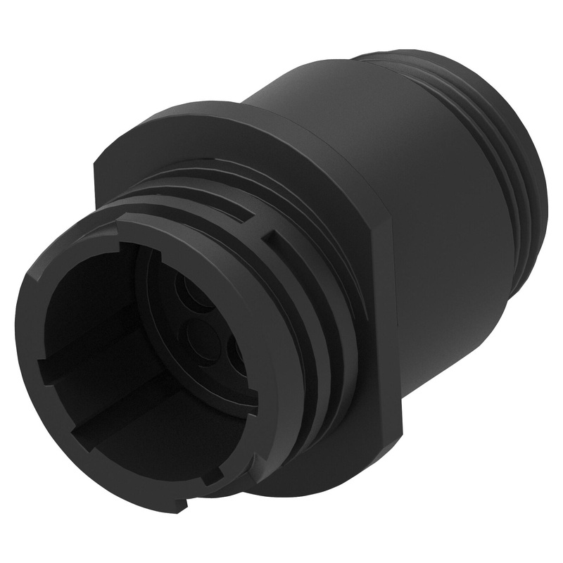 AMP – TE Connectivity 206705-4 Circular Connector CPC Series 1 Cable Mount Receptacle 9 Contacts