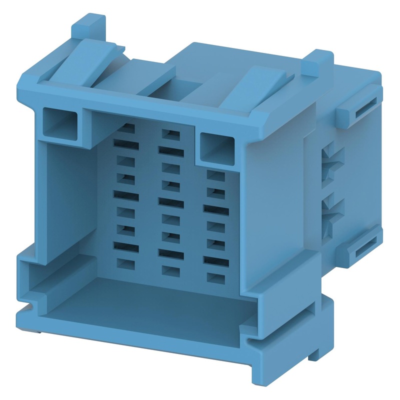 AMP – TE Connectivity 3-967627-1 Automotive Connector Housing Blue MCP 2.8 Plug 12 Ways