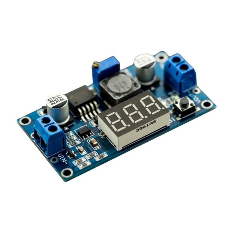 Dfrobot DFR0379 DFR0379 Buck Converter Digital Display 4V to 40V Input 1.25V 37V Output Adjustable 3A 20W