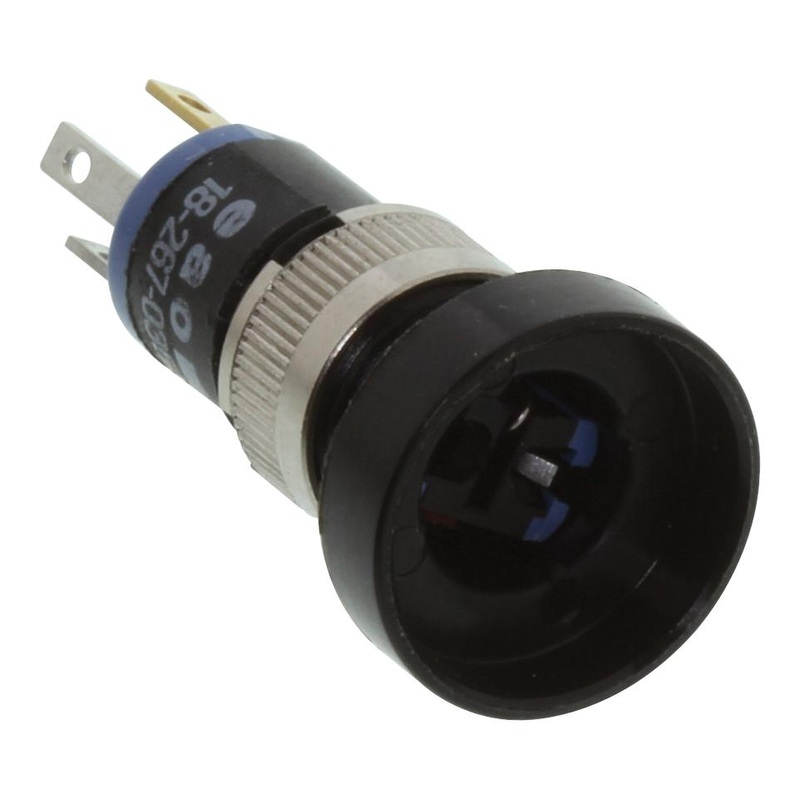 EAO 18-267.035 Pushbutton Switch 18 SPST-NO Maintained Round