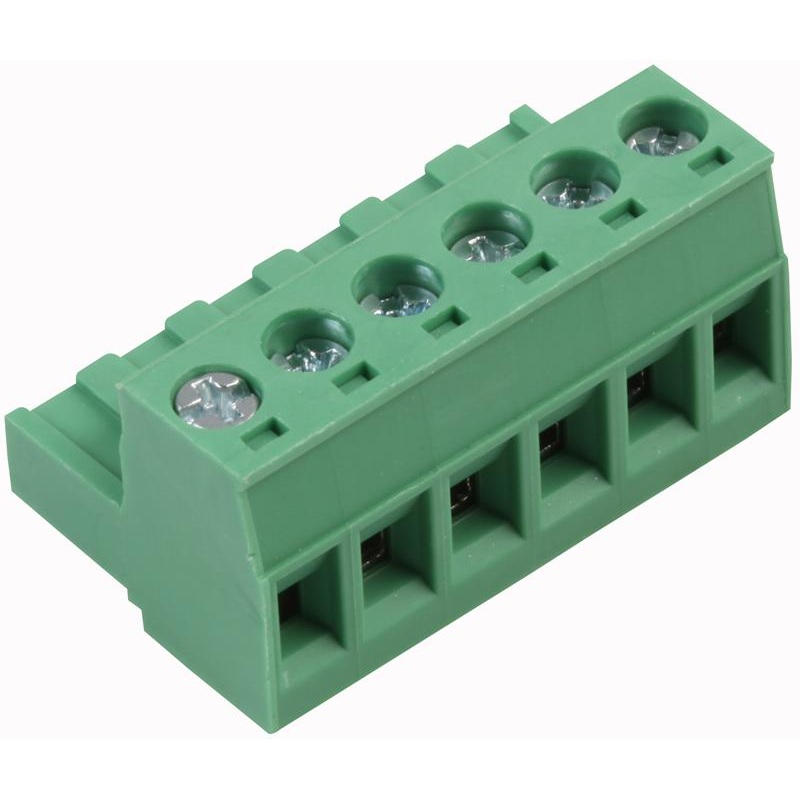 IMO PRECISION CONTROLS 21.950M/6-E Pluggable Terminal Block, 5.08 mm, 6 Ways, 28AWG to 14AWG, 1.5 mm, Screw, 17.5 A