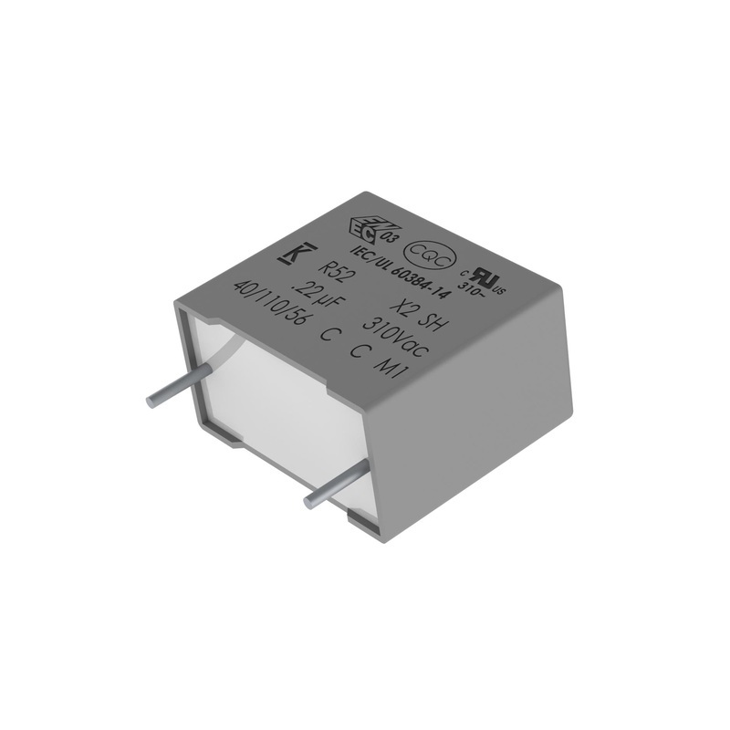 Kemet R523W510050P0K Safety Capacitor Metallized PP Radial Box – 2 Pin 10 F  10% X2 Through Hole