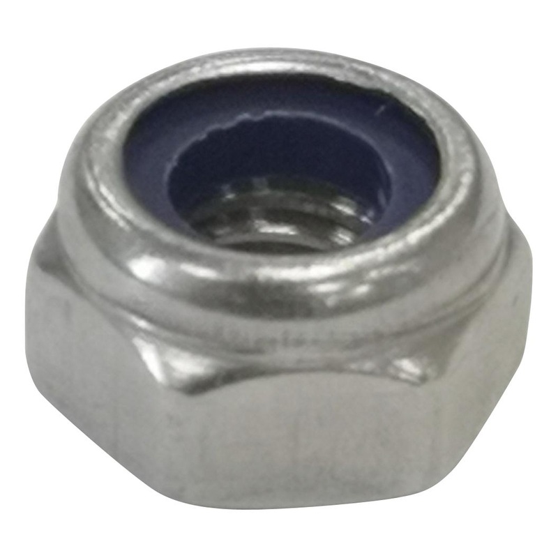 Multicomp PRO MP007399 MP007399 Nut Nylon Locking Stainless Steel A2 M3 Pack of 100