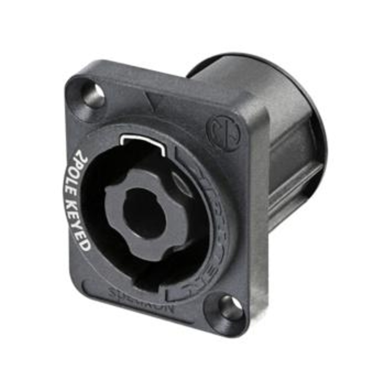 Neutrik NL2MPXX NL2MPXX Speaker / Loudspeaker Audio Connector Speakon 2 Contact Plug Panel Mount