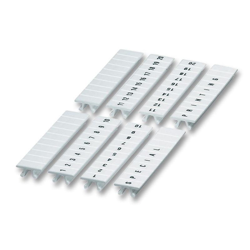 Phoenix Contact ZB 5LGSFORTL.ZAHLEN 31-40 Terminal Block Marker Zack Strip Modular Blocks 5.2 mm