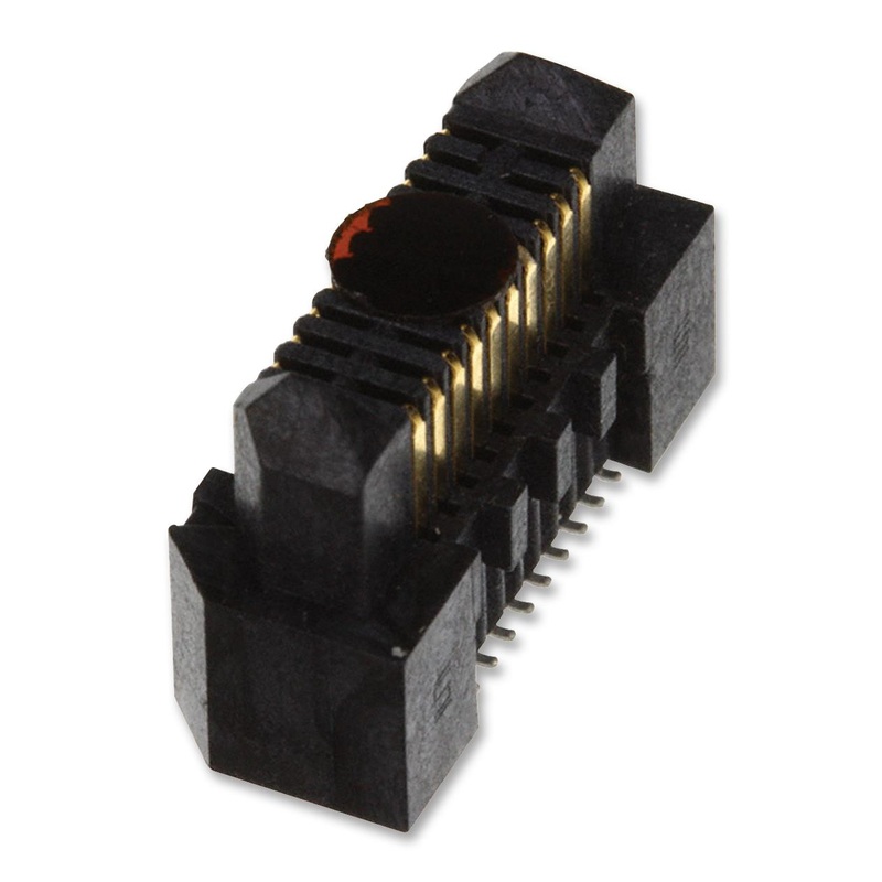 Samtec ERM8-040-09.0-L-DV-TR Mezzanine Connector Header 0.8 mm 2 Rows 80 Contacts Surface Mount Phosphor Bronze