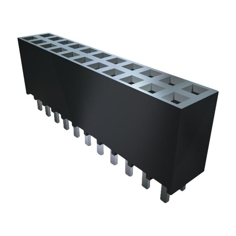 Samtec SSW-107-01-F-D PCB Receptacle Board-to-Board 2.54 mm 2 Rows 14 Contacts Through Hole Mount SSW Series New