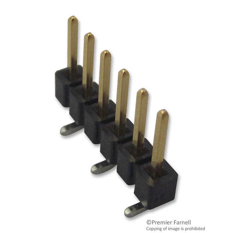 Samtec TSM-104-01-L-SV-P-TR Pin Header Board-to-Board 2.54 mm 1 Rows 4 Contacts Surface Mount TSM Series New