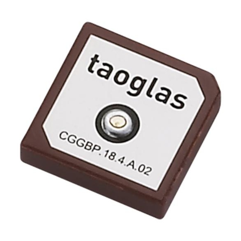Taoglas CGGBP.18.4.A.02 RF Antenna Patch 1.561 GHz to 1.602 Adhesive / Pin 5.4 dBi 2.42 Vswr New