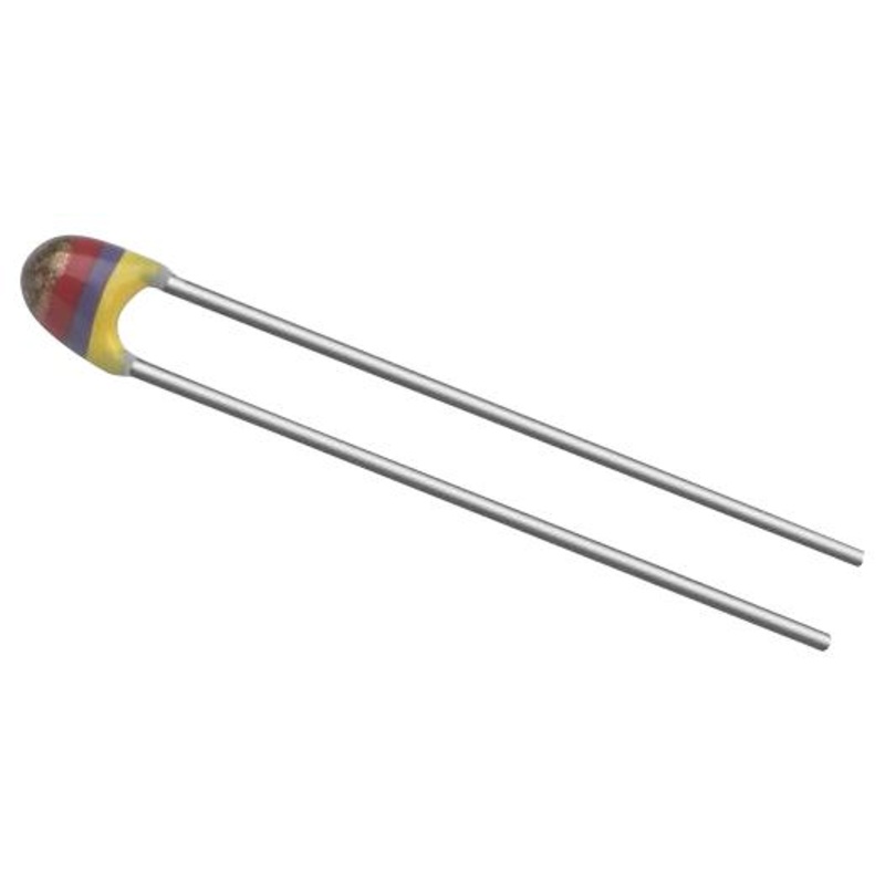Vishay NTCLE100E3104JB0A NTCLE100E3104JB0A Thermistor NTC 100 Kohm Ntcle Series 4190 K -40 C to 125 Through Hole Radial Leaded