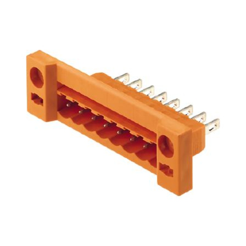 Weidmuller 1599190000 Terminal Block Header 5.08 mm 8 Ways 15 A 400 V Quick Connect Vertical
