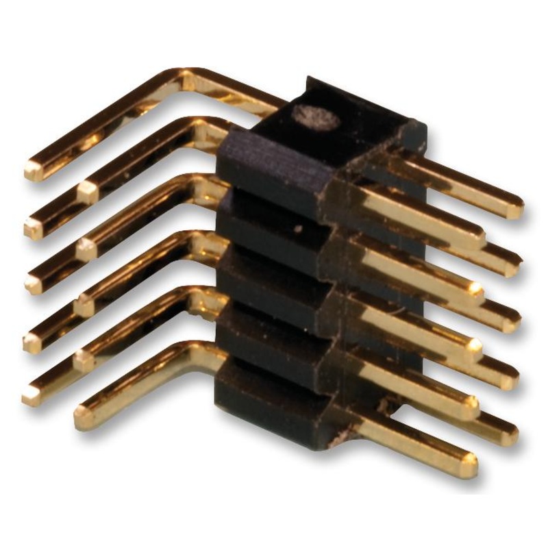 Amphenol Communications Solutions 20021112-00016T4LF 20021112-00016T4LF Pin Header Right Angle Board-to-Board 1.27 mm 2 Rows 16 Contacts Through Hole New