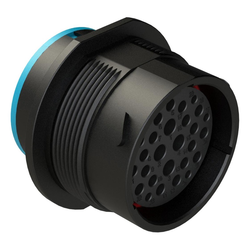 Amphenol SINE/TUCHEL AHDP04-24-29SR-SRA Circular Connector DuraMate Ahdp Series Panel Mount Receptacle 29 Contacts New