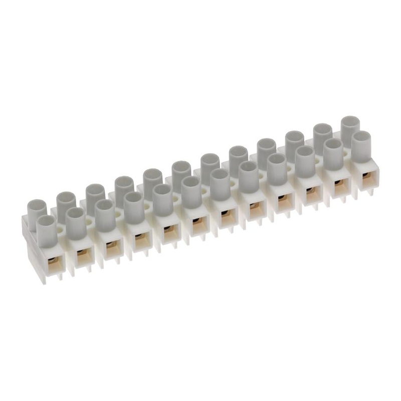 Molex 39100-1812 Panel Mount Barrier Terminal Block 2 Row 12 Ways 22 AWG 8 mm 20 A