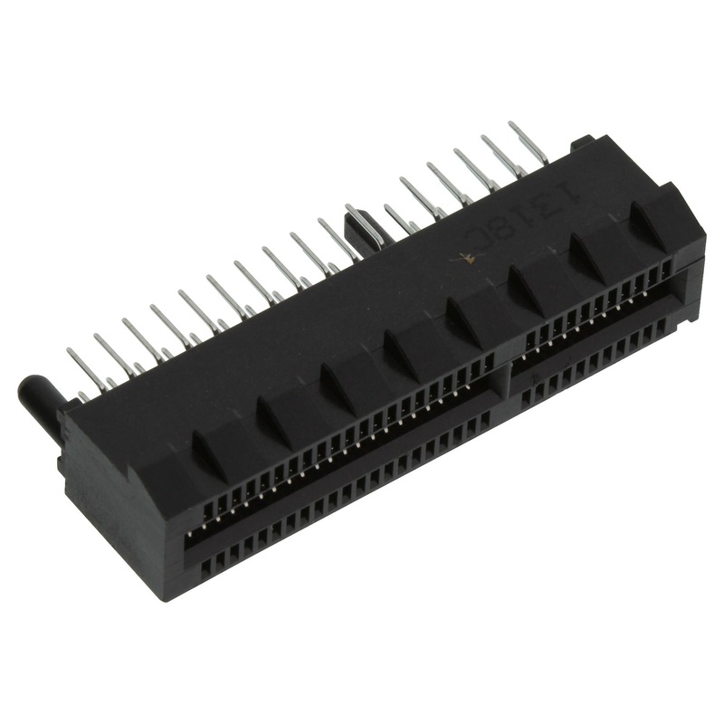 Molex 87715-9105 Card Edge Connector Dual Side 1.57 mm 64 Contacts Through Hole Mount Straight Solder