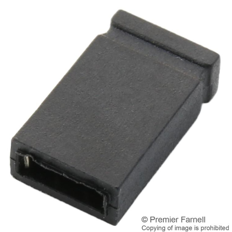 Multicomp PRO MC-2228EG MC-2228EG Jumper (Busbar) Mini Shunt Board-to-Board Header Connectors 2 Ways 2.54 mm 2228