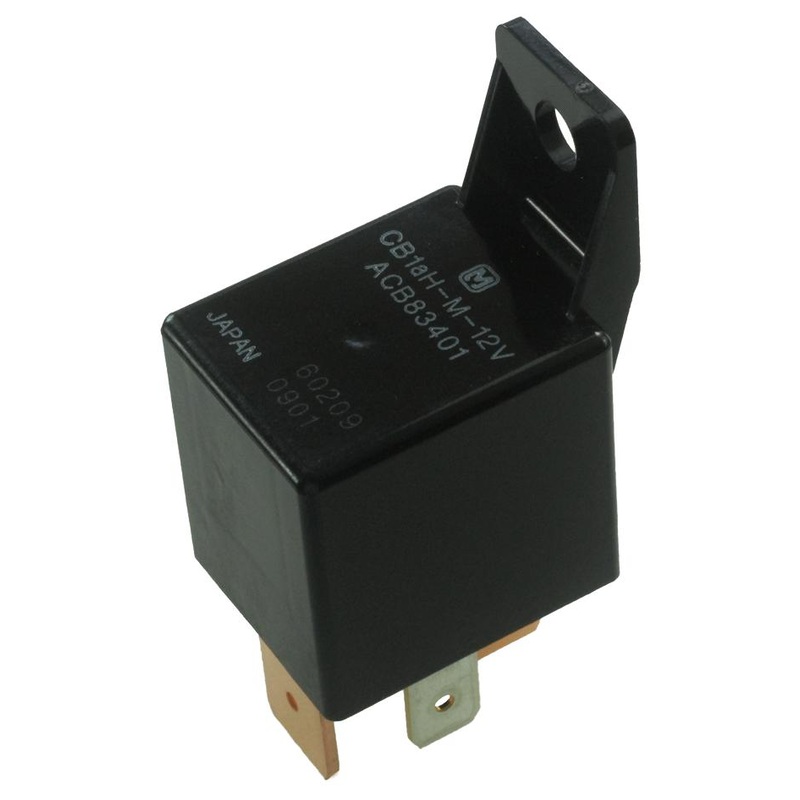 PANASONIC CB1AH-M-12V Automotive Relay, 12 VDC, 50 A, SPST-NO, Panel Mount, Quick Connect, CB Series