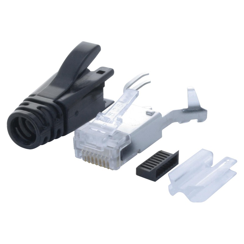 Stewart Connector SS-39200-030 Modular RJ45 Plug 1 x (Port) 8P8C Cat6a Cable Mount New