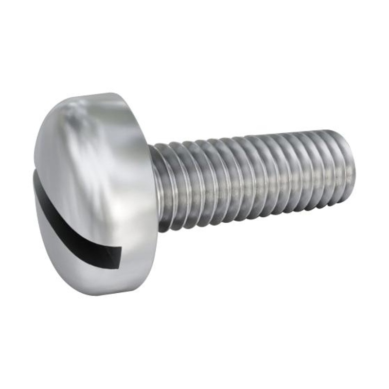 TR Fastenings TR00010190-000 TR00010190-000 Machine Screw M2.5 5 mm Stainless Steel A2 Pan Head Slotted New