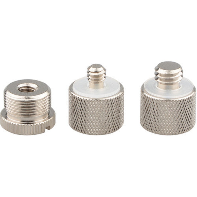 CAMVATE 1/4-20 (F) To 5/8-27 (M) , 5/8-27 (F) To 1/4-20 (M) And 5/8-27 (F) To 3/8-16 (M) Screw Adapter