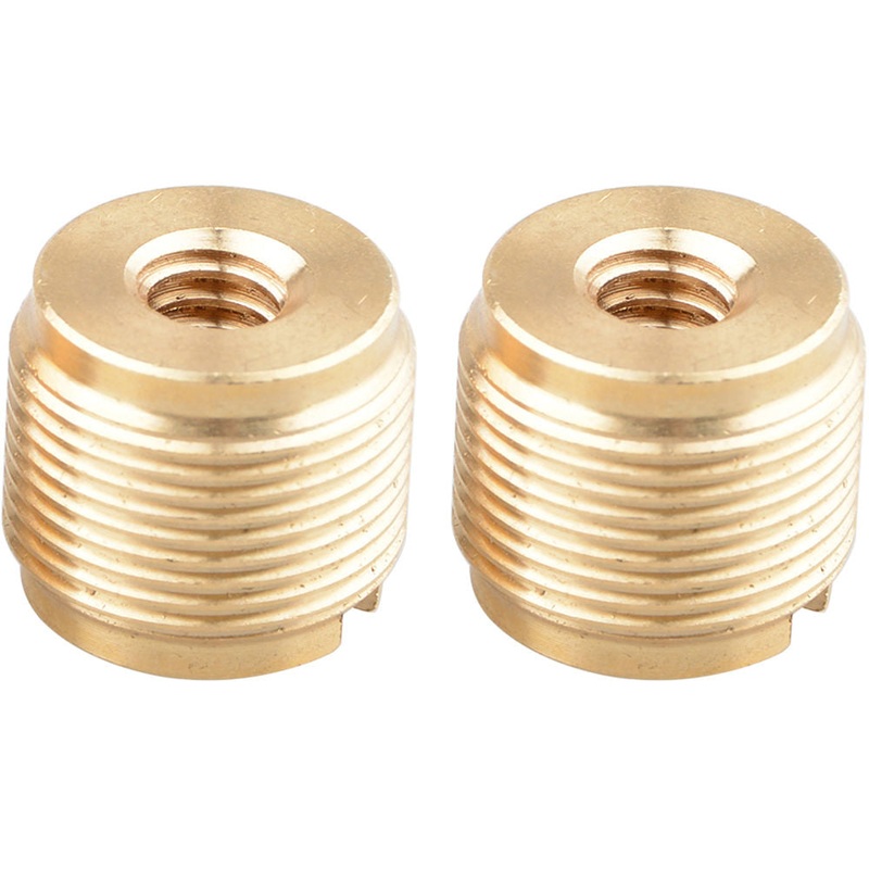 CAMVATE 1/4-20 Female to 5/8-27 Male Mic Adapter (2-Pack)