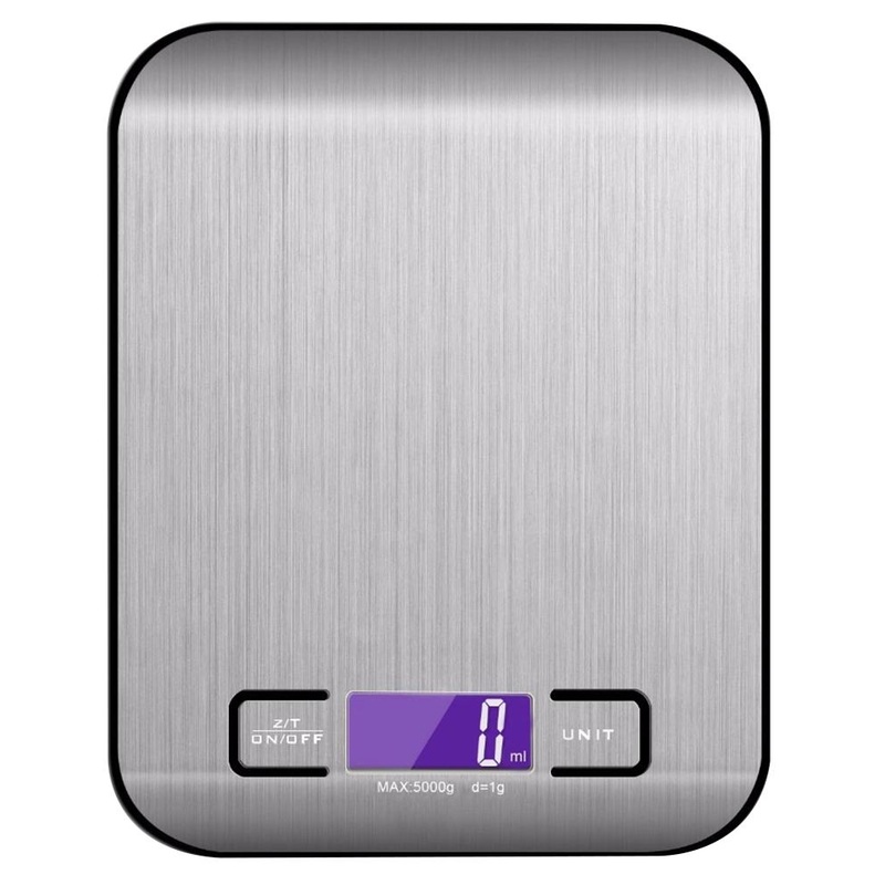 Duratool D03414 D03414 Weighing Scale Kitchen 1 g – Scales 5 kg