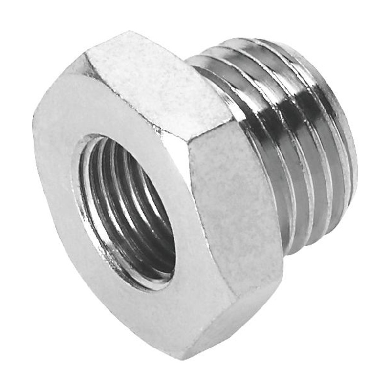 Festo NPFC-R-G38-G14-MF Pneumatic Fitting Reducing Nipple G3/8 G1/4 50 bar Brass Npfc